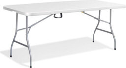 Large 6Ft (1.8M) Folding Table - Portable, Waterproof & Sturdy For Indoor & Outdoor Use - thumbnail 1