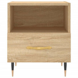 Berkfield Bedside Cabinets 2 Pcs Sonoma Oak 40X35X47.5 Cm Engineered Wood - thumbnail 6