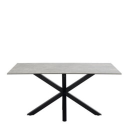 Furniture To Go Heaven Dining Table In Ceramic Grey (L) 160Cm Seats Up To 6 - thumbnail 2