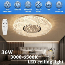 Modern Chic Led Ceiling Light Chandelier Pendant Lamp For Living Room Bedroom - thumbnail 3