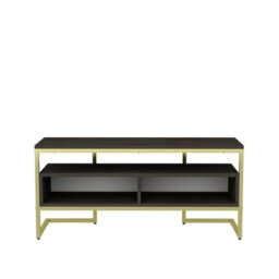 Decorotika Merrion Tv Stand Tv Unit For Tv's Up To 50 Inch Gold Wenge - thumbnail 5