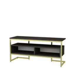 Decorotika Merrion Tv Stand Tv Unit For Tv's Up To 50 Inch Gold Wenge - thumbnail 4