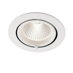 Luminosa Lighting Luminosa Axial Cct 30W Round 30W Recessed Downlight Matt White Paint - thumbnail 2