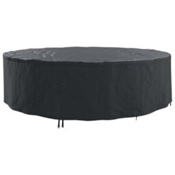 Walplus Outdoor Furniture Cover Black 320 X 320 X 85 Cm 210D Fabric - thumbnail 2