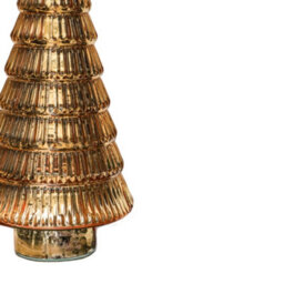 Ivyline Juniper Gold Glass Tree  H31Cm D14Cm - thumbnail 3