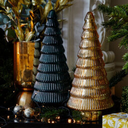 Ivyline Juniper Gold Glass Tree  H31Cm D14Cm - thumbnail 2