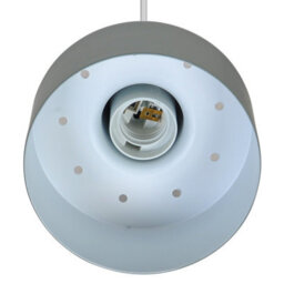 Nordlux Matis Metal Pendant Light Perforated Shade Green,mains - thumbnail 7