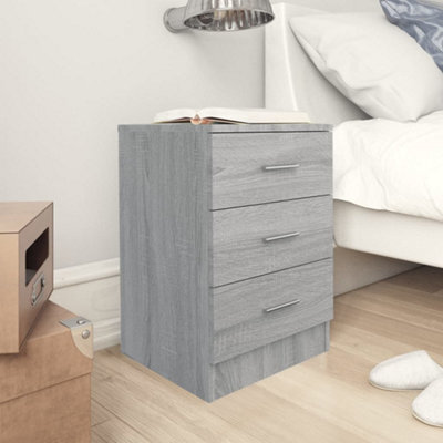 Berkfield Bedside Cabinets 2 Pcs Grey Sonoma 38X35X56 Cm Engineered Wood - image 1