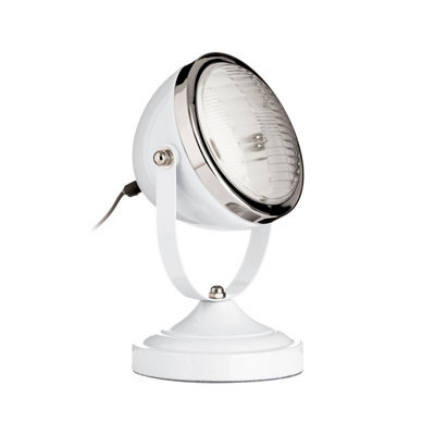 Orsina Spot White And Chrome Table Lamp - image 1