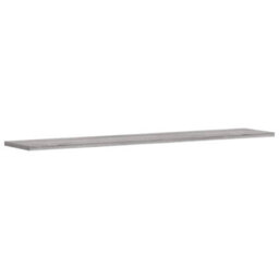 Berkfield Wall Shelves 4 Pcs Grey Sonoma 100X20X1.5 Cm Engineered Wood - thumbnail 4
