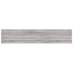 Berkfield Wall Shelves 4 Pcs Grey Sonoma 100X20X1.5 Cm Engineered Wood - thumbnail 6