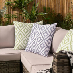 Ohs 4 X Geometric Cushion Cover 45 X 45Cm - Sage - thumbnail 8