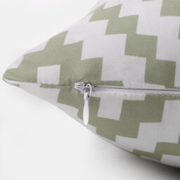Ohs 4 X Geometric Cushion Cover 45 X 45Cm - Sage - thumbnail 2