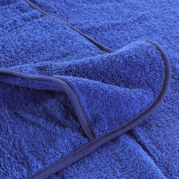 Berkfield Beach Towels 4 Pcs Royal Blue 60X135 Cm Fabric 400 Gsm - thumbnail 6