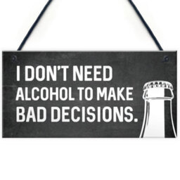 Red Ocean Funny Home Bar Sign Novelty Bar Accessories Man Cave Gifts For Him - thumbnail 1