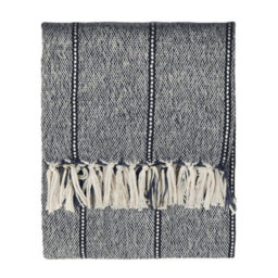 Yard Hedon Woven Indoor/outdoor Throw, Navy Blue, 130 X 180Cm - thumbnail 4