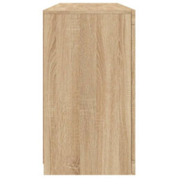 Berkfield Sideboard With Led Lights Sonoma Oak 142.5X37X67 Cm - thumbnail 7