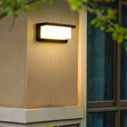 Komore Rectangular Ip65 Led Wall Light 12W Warm White ,indoor Outdoor Porch Garden Corridor Wall Lamp - thumbnail 2