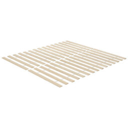 Beliani Bed Pine Wood Olendon 160 X 200 Cm (Eu King Size) Light Brown - thumbnail 6