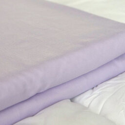 Just So Home Microfibre Bed Sheet Set Soft Touch Bedding (Lavender, King)
