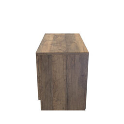Trent Compact 2 Door Tv & Media Unit In Vintage Oak (Ready Assembled) - thumbnail 2