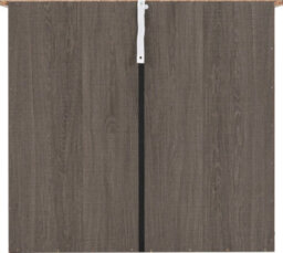 Seconique Lisbon 3 Drawer Chest In Black Wood Grain - thumbnail 7