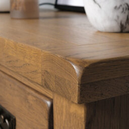 Elm Home And Garden 2+4 Chest Of Drawers Rustic Oak Wooden  96Cm High X 95Cm Wide X 40Cm Deep Fully Assembled - thumbnail 4