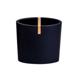 Showerdrape Sonata Black & Bamboo Toothbrush Holder - thumbnail 2