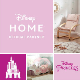 Disney Princess Carriage Toddler Bed With Canopy And Fabric Storage Boxes - Fits 140Cm X 70Cm Mattress (Mattress Not Included) - thumbnail 9