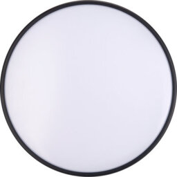 Luceco Eco Decorative Round Bulkhead Light, Colour Change 1350Lm Black - thumbnail 3