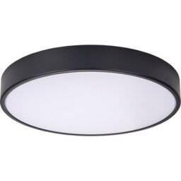 Luceco Eco Decorative Round Bulkhead Light, Colour Change 1350Lm Black - thumbnail 2