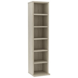 Vidaxl Cd Cabinet Sonoma Oak 21X20X88 Cm Engineered Wood - thumbnail 1