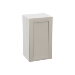 GoodHome Ashmead Matt Pebble Wall Kitchen Cabinet (W) 400mm (H)720mm - thumbnail 1