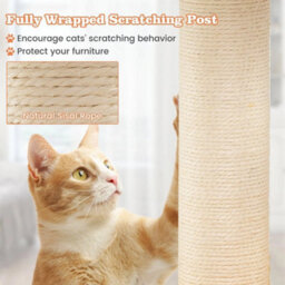 Aviation Themed Cat Tree For Indoor Cats Small Cat Tower - thumbnail 6
