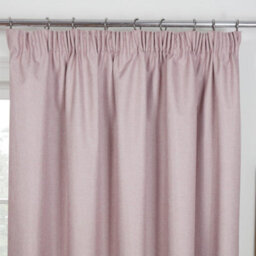 "Sundour Eclipse Blackout Pencil Pleat Curtains Pink 66X72""" - thumbnail 2