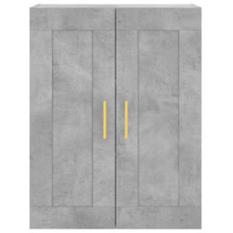 Berkfield Elegant Highboard Concrete Grey 69.5X34X180 Cm Engineered Wood - thumbnail 6