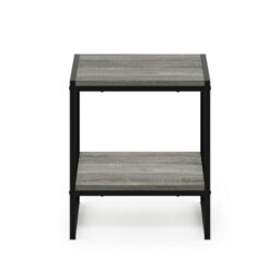 Walplus Camnus Modern Living Side Table, French Oak Grey Finish For Home Décor - thumbnail 3