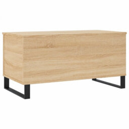 Berkfield Coffee Table Sonoma Oak 90X44.5X45 Cm Engineered Wood - thumbnail 8