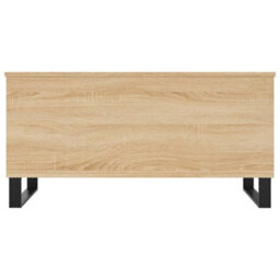 Berkfield Coffee Table Sonoma Oak 90X44.5X45 Cm Engineered Wood - thumbnail 6