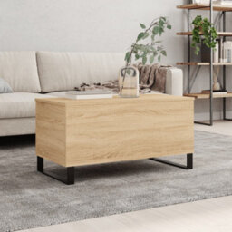 Berkfield Coffee Table Sonoma Oak 90X44.5X45 Cm Engineered Wood - thumbnail 1