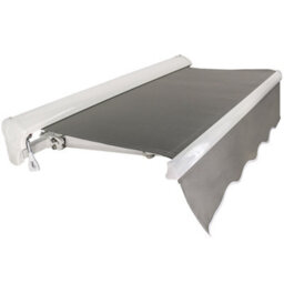 Sundaze 3X2.5M Half Cassette Electric Awning Retractable Garden Sun Shade Sail Canopy Grey - thumbnail 4