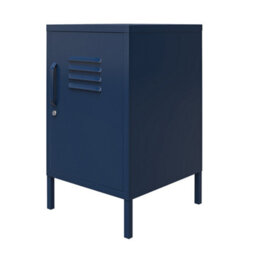 Dorel Home Bradford Metal Locker End Table Navy - thumbnail 4