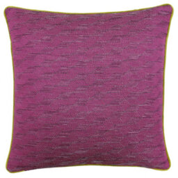 Paoletti Marylebone Geometric Piped Polyester Filled Cushion - thumbnail 1