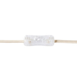Beliani Wall Lamp Beige Fabric Drum Shade, Iron Frame, Mid-Century Style, 18 X 78 Cm - thumbnail 7