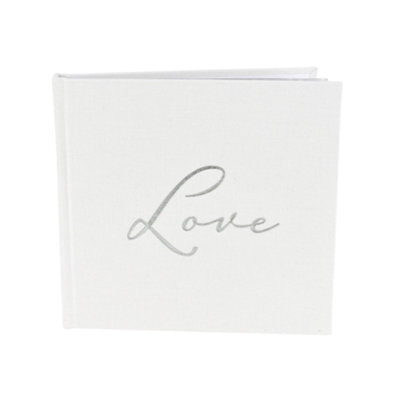 "Amore Wedding Photo Album Holds 48 4X6"" Prints - Love" - image 1