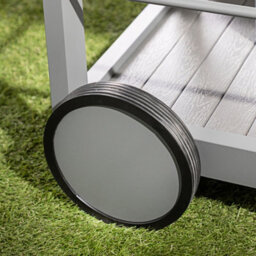Alfresia Grey Garden Bar Trolley - thumbnail 6