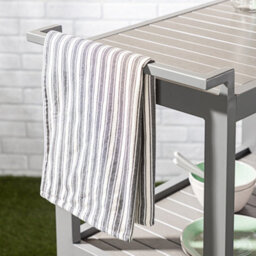 Alfresia Grey Garden Bar Trolley - thumbnail 3