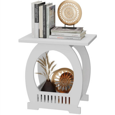Large Bedside Table Drawer Cabinet Side End Table Nightstand Storage Shelf - image 1