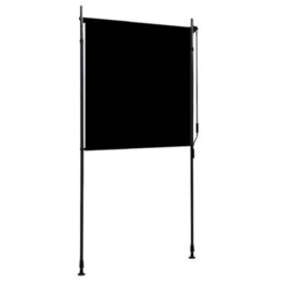Berkfield Adjustable Outdoor Roller Blind 120X270 Cm Anthracite - thumbnail 4