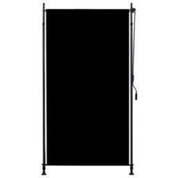 Berkfield Adjustable Outdoor Roller Blind 120X270 Cm Anthracite - thumbnail 1